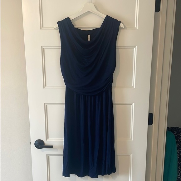 ModCloth Gilli Sailor's Dream Size Large Navy Blue Dress New With Tags - Picture 6 of 6